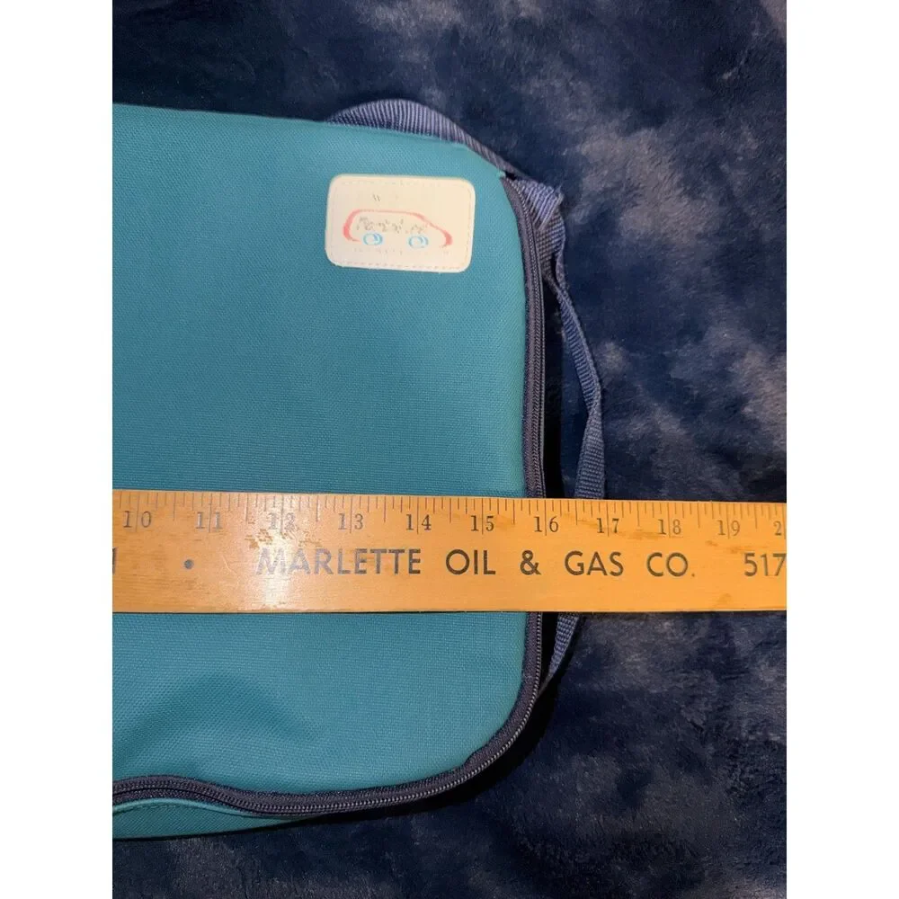 Pyrex Portables Teal Insulated Hot Cold Casserole Food Carrier Travel Bag